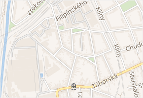 Na lukách v obci Brno - mapa ulice
