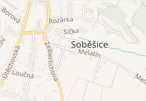 Na rychtě v obci Brno - mapa ulice