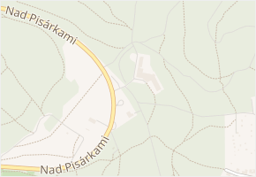 Nad Pisárkami v obci Brno - mapa ulice