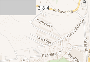 Nad Přehradou v obci Brno - mapa ulice