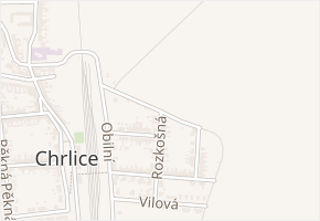 Nad topoly v obci Brno - mapa ulice