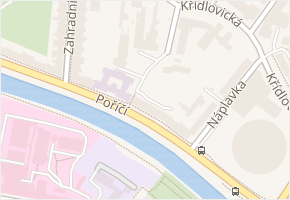 Nádvorní v obci Brno - mapa ulice