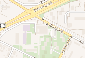 náměstí Svornosti v obci Brno - mapa ulice