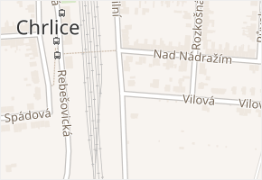 Obilní v obci Brno - mapa ulice