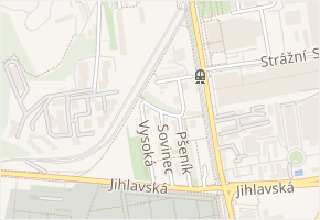 Oblouková v obci Brno - mapa ulice