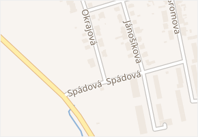 Okrajová v obci Brno - mapa ulice