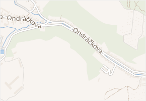 Ondráčkova v obci Brno - mapa ulice
