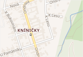 Ondrova v obci Brno - mapa ulice