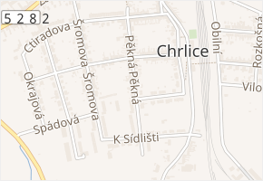 Pěkná v obci Brno - mapa ulice