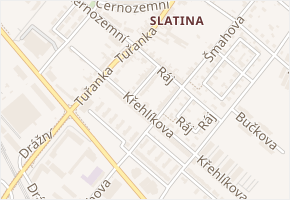 Pivodova v obci Brno - mapa ulice