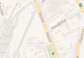 Plotní v obci Brno - mapa ulice
