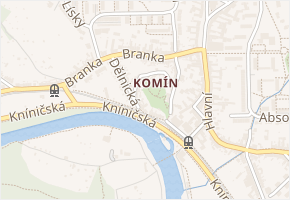 Podskalská v obci Brno - mapa ulice