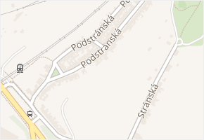 Podstránská v obci Brno - mapa ulice