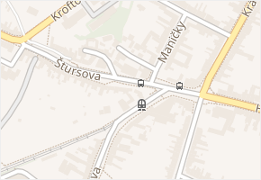 Postranní v obci Brno - mapa ulice