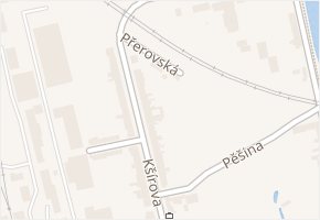 Přerovská v obci Brno - mapa ulice