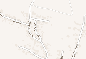 Příhon v obci Brno - mapa ulice
