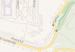 Prokofjevova v obci Brno - mapa ulice