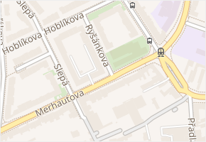 Ryšánkova v obci Brno - mapa ulice
