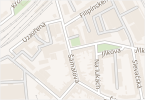 Šámalova v obci Brno - mapa ulice