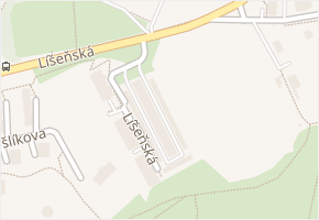 Šedova v obci Brno - mapa ulice