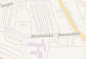 Sevastopolská v obci Brno - mapa ulice