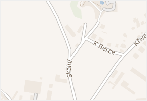 Skalní v obci Brno - mapa ulice