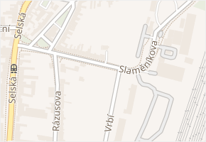 Slaměníkova v obci Brno - mapa ulice