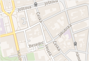 Solniční v obci Brno - mapa ulice