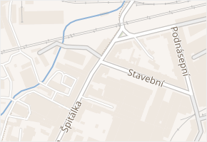 Špitálka v obci Brno - mapa ulice
