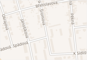 Šromova v obci Brno - mapa ulice