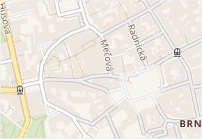 Starobrněnská v obci Brno - mapa ulice