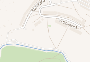 Štouračova v obci Brno - mapa ulice