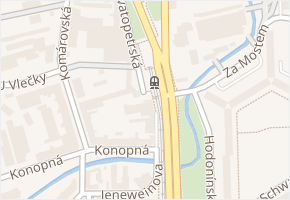 Svatopetrská v obci Brno - mapa ulice