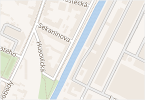 Svitavské nábřeží v obci Brno - mapa ulice