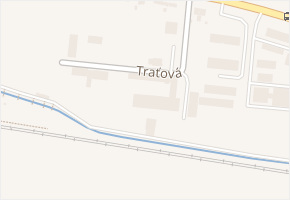 Traťová v obci Brno - mapa ulice