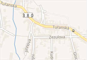U lípy Svobody v obci Brno - mapa ulice