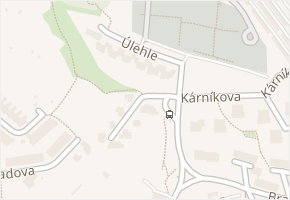 Úlehle v obci Brno - mapa ulice