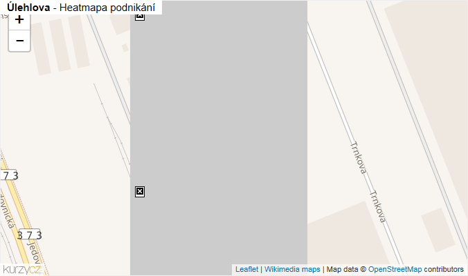 Mapa Úlehlova - Firmy v ulici.