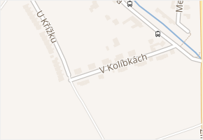 V Kolíbkách v obci Brno - mapa ulice