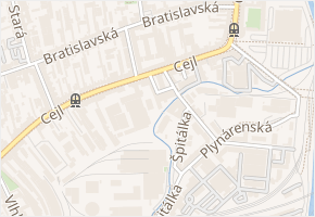 Valcha v obci Brno - mapa ulice