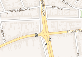 Vančurova v obci Brno - mapa ulice