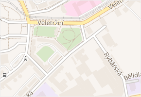 Veletržní v obci Brno - mapa ulice