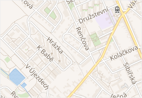 Vitáskova v obci Brno - mapa ulice