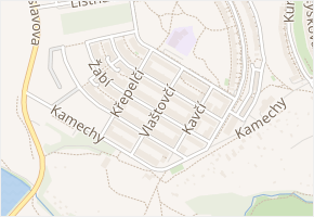 Vlaštovčí v obci Brno - mapa ulice