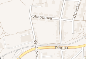 Vohnoutova v obci Brno - mapa ulice