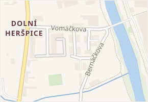 Vomáčkova v obci Brno - mapa ulice