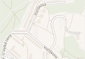 Voříškova v obci Brno - mapa ulice
