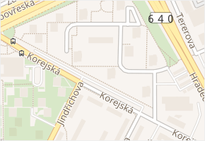 Voroněžská v obci Brno - mapa ulice