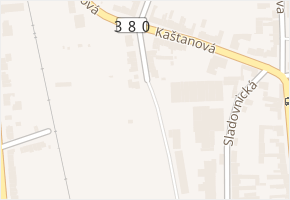 Votroubkova v obci Brno - mapa ulice