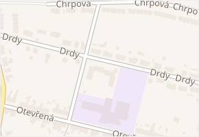 Žabí v obci Brno - mapa ulice